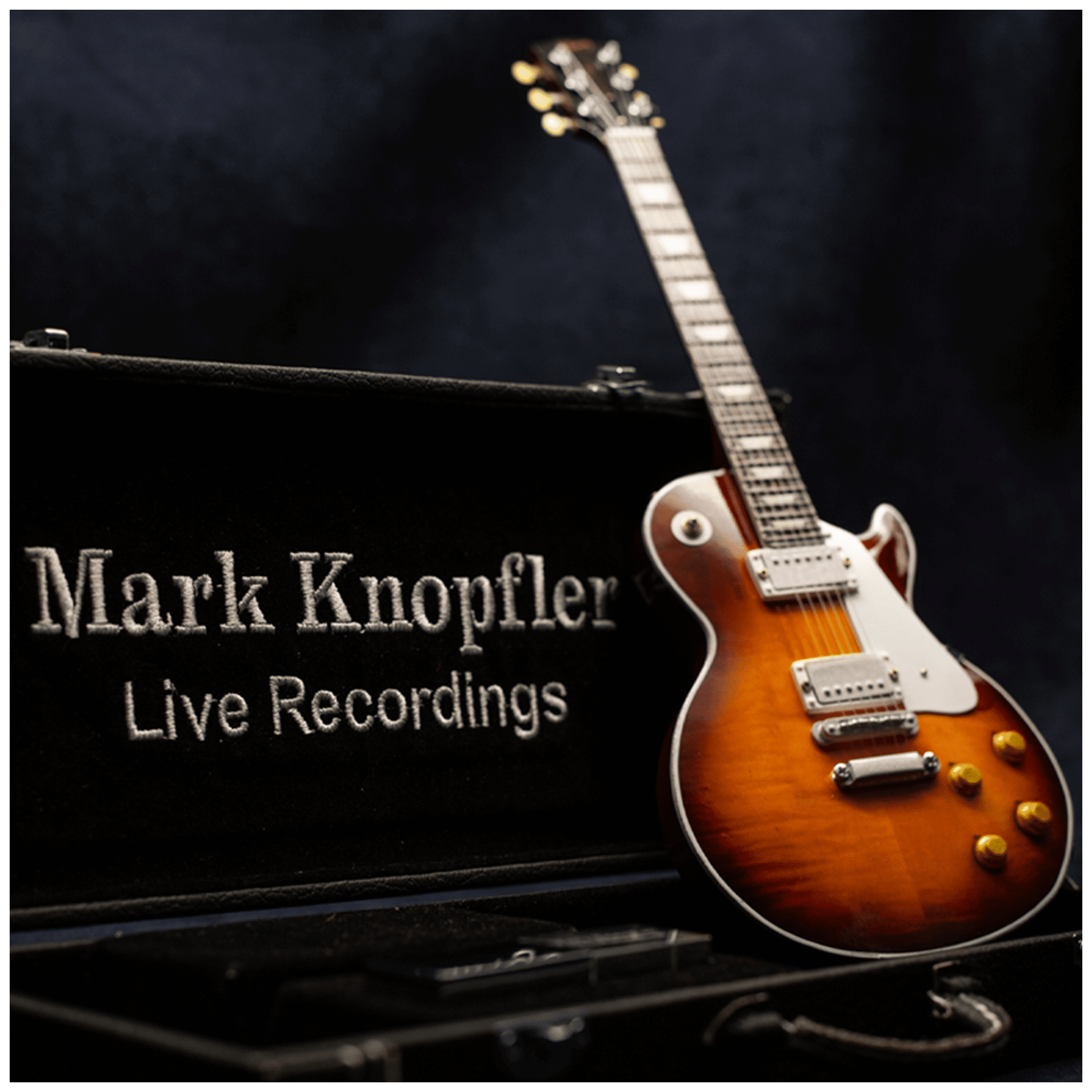 The Legends Series Mark Knopfler 1958 Les Paul Signature Replica Mini Guitar