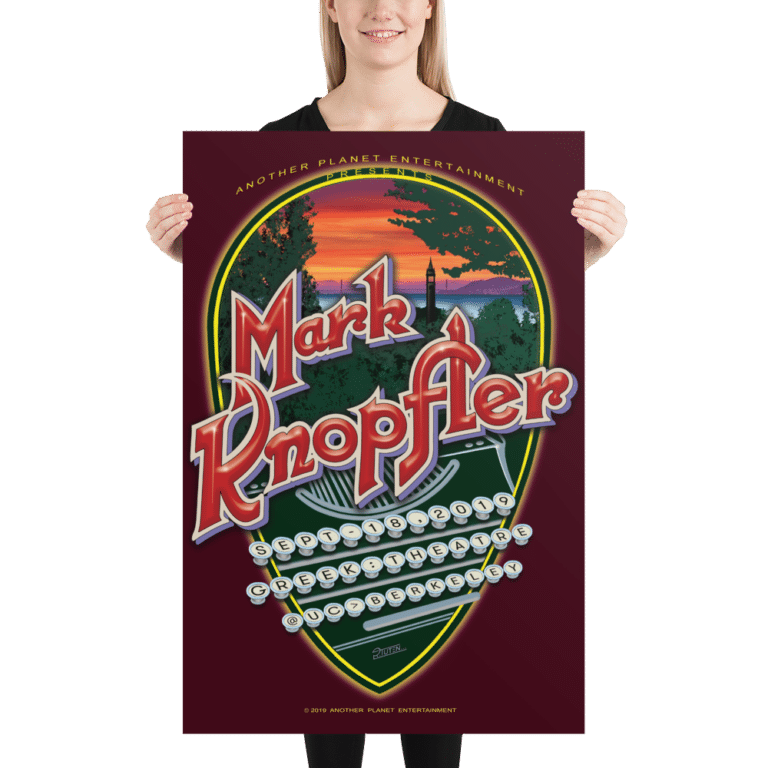 Gig Posters Product categories Mark Knopfler Shop